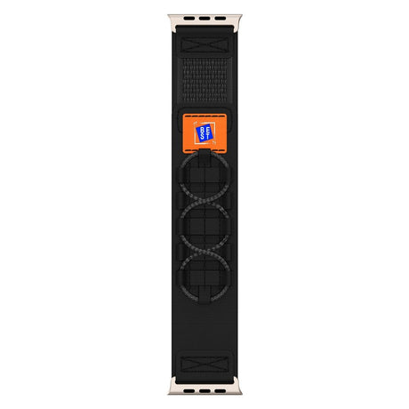Apple Watch (42/44/SE/45/46/49mm) EIDERWOOD Nylon Watch Band - Black