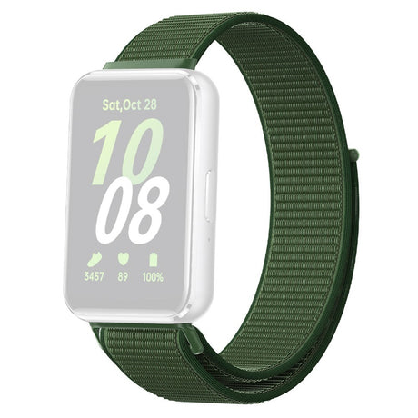 Samsung Galaxy Fit3 Nylon Velcro Strap - Green