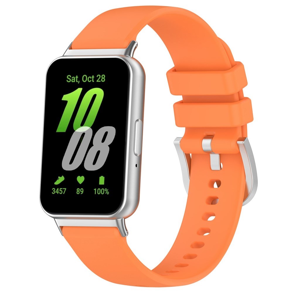 Samsung Galaxy Fit3 Smartwatch Silicone Strap - Orange