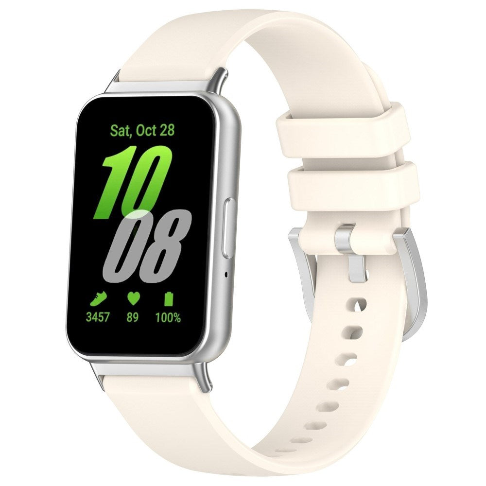 Samsung Galaxy Fit3 Smartwatch Silicone Strap - Light grey