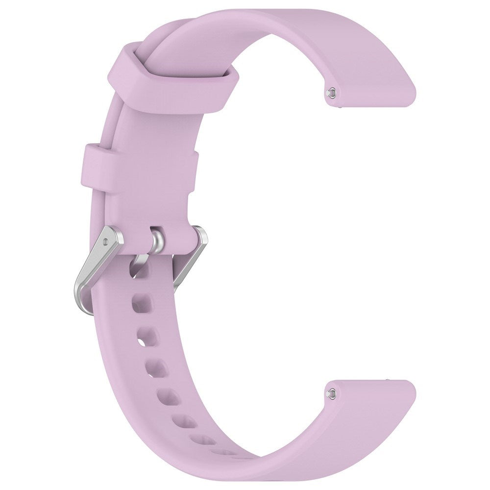 EIDERWOOD Garmin Lily 2 Silicone Strap with Metal Buckle - Purple