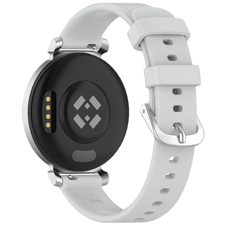 EIDERWOOD Garmin Lily 2 Silicone Strap with Metal Buckle - Grey