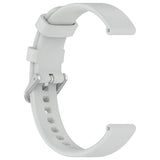 EIDERWOOD Garmin Lily 2 Silicone Strap with Metal Buckle - Grey