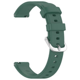 EIDERWOOD Garmin Lily 2 Silicone Strap with Metal Buckle - Dark Green