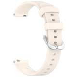 EIDERWOOD Garmin Lily 2 Silicone Strap with Metal Buckle - Beige
