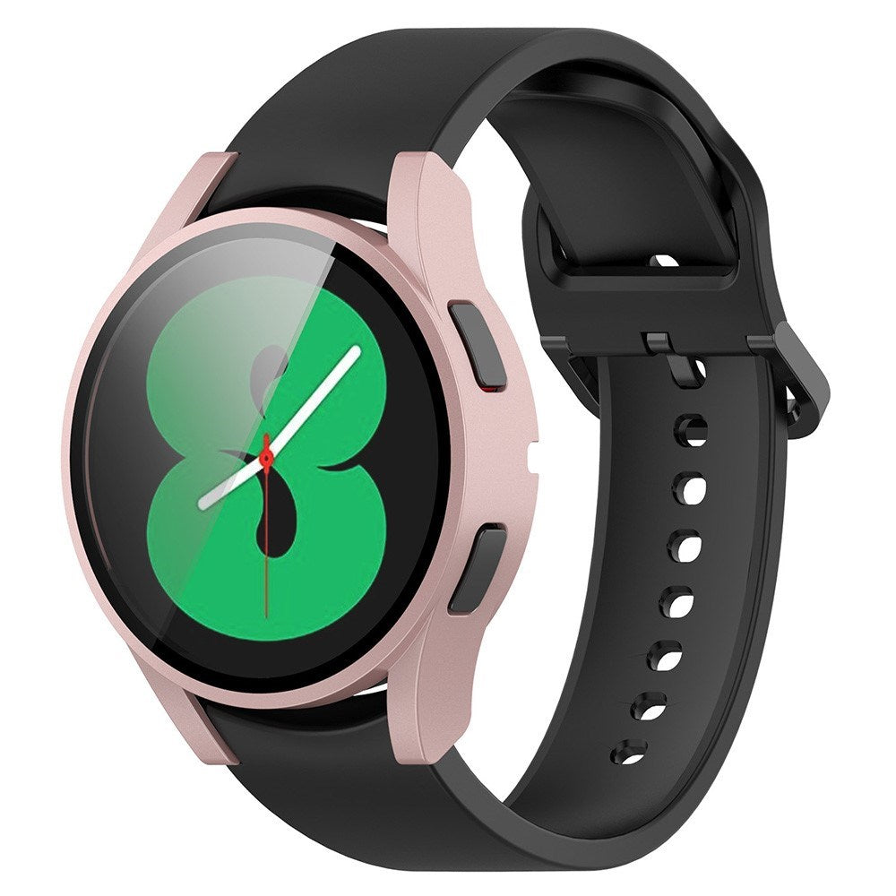 Samsung Galaxy Watch 4 (40mm) / FE (40mm) Hard Plastic Case w. Built-in Screen Protection - Pink