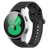 Samsung Galaxy Watch 4 (40mm) / FE (40mm) Hard Plastic Case w. Built-in Screen Protection - Silver