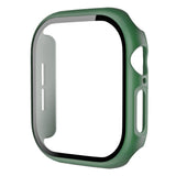 Apple Watch 10 (46mm) Hard Plastic Case with Built-in Screen Protector - Green