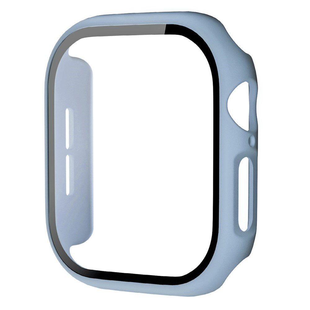 Apple Watch 10 (42mm) Hard Plastic Case with Built-in Screen Protector - Light Blue