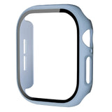 Apple Watch 10 (42mm) Hard Plastic Case with Built-in Screen Protector - Light Blue