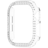 Apple Watch 10 (42mm) Plastic Case - Transparent / Rhinestone