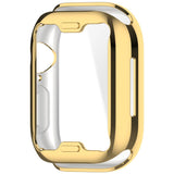 Apple Watch 10 (42mm) Flexible Plastic Case with Screen Protection - Gold