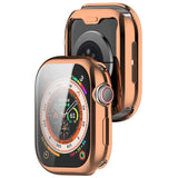 Apple Watch 10 (42mm) Flexible Plastic Case with Screen Protection - Rose Gold