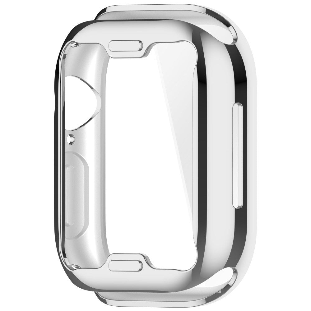 Apple Watch 10 (42mm) Flexible Plastic Case with Screen Protection - Silver