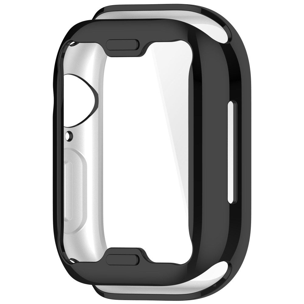 Apple Watch 10 (46mm) Flexible Plastic Case with Screen Protection - Black