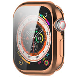 Apple Watch 10 (46mm) Flexible Plastic Case with Screen Protection - Rose Gold