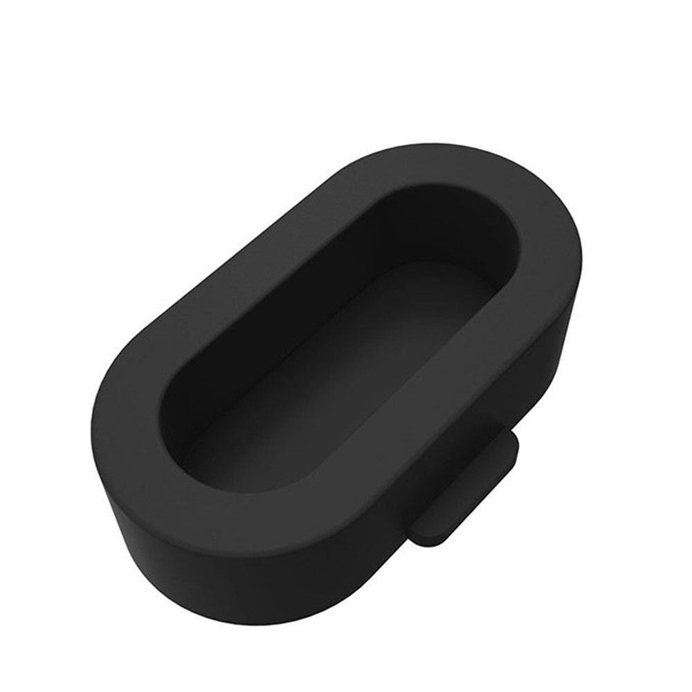 Universal Silicone Dust Protector for Garmin Smartwatch – 2 pcs – Black