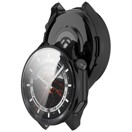 OnePlus Watch 3 Plastic Case with Screen Protector - Black