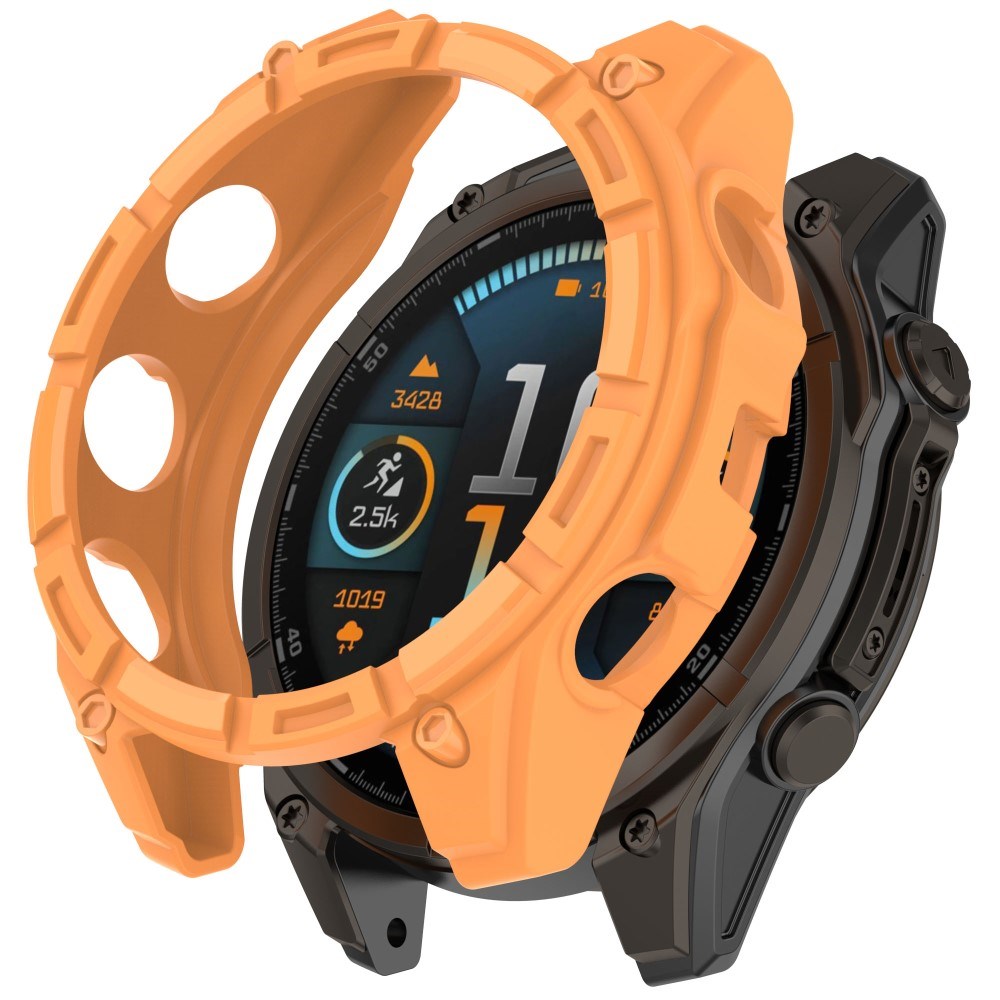 Garmin Tactix 8 Solar (51mm) Bumper Plastic Case - Orange