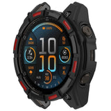 Garmin Tactix 8 Solar (51mm) Bumper Plastic Case - Black / Red
