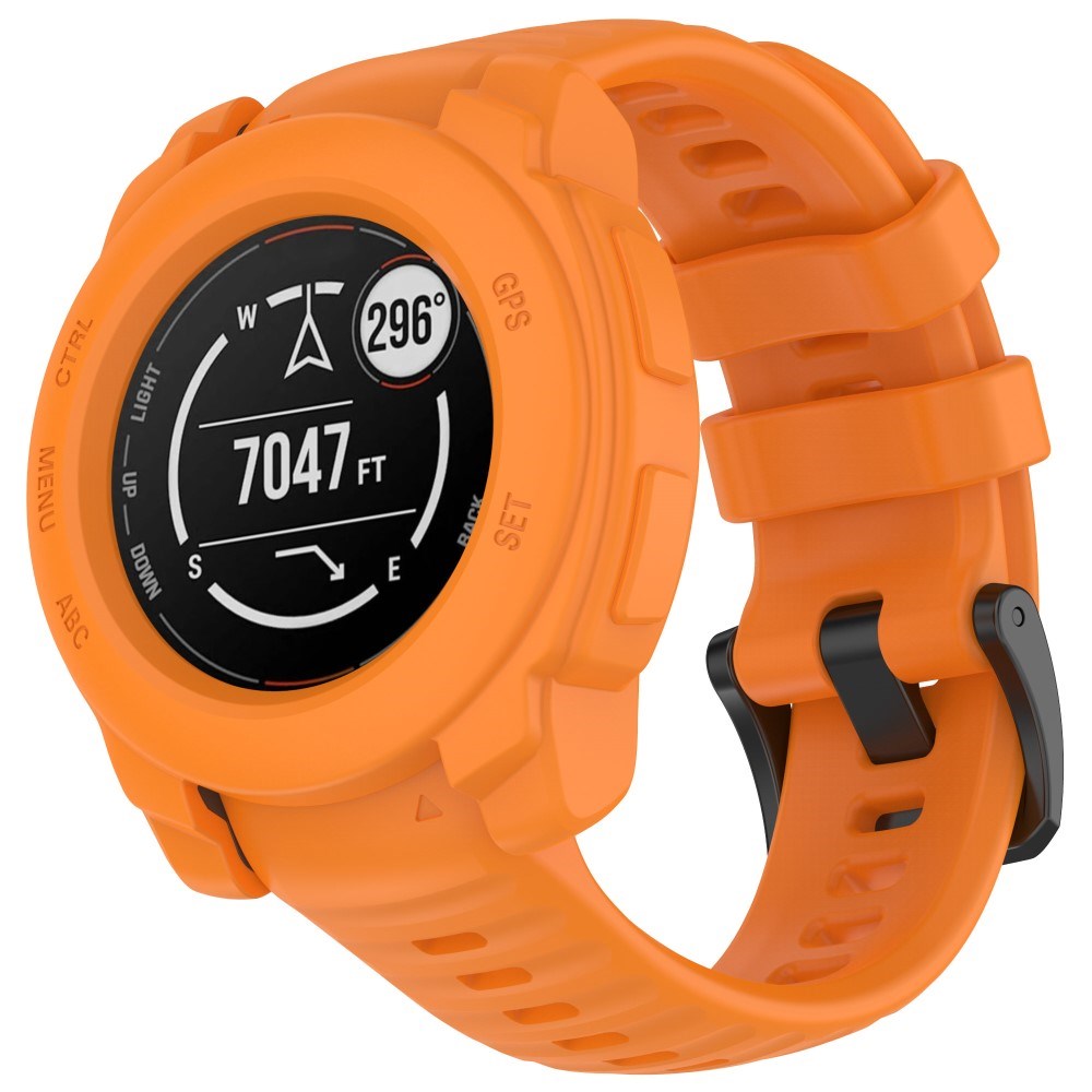 Garmin Instinct E (40mm) Bumper Silicone Case - Orange