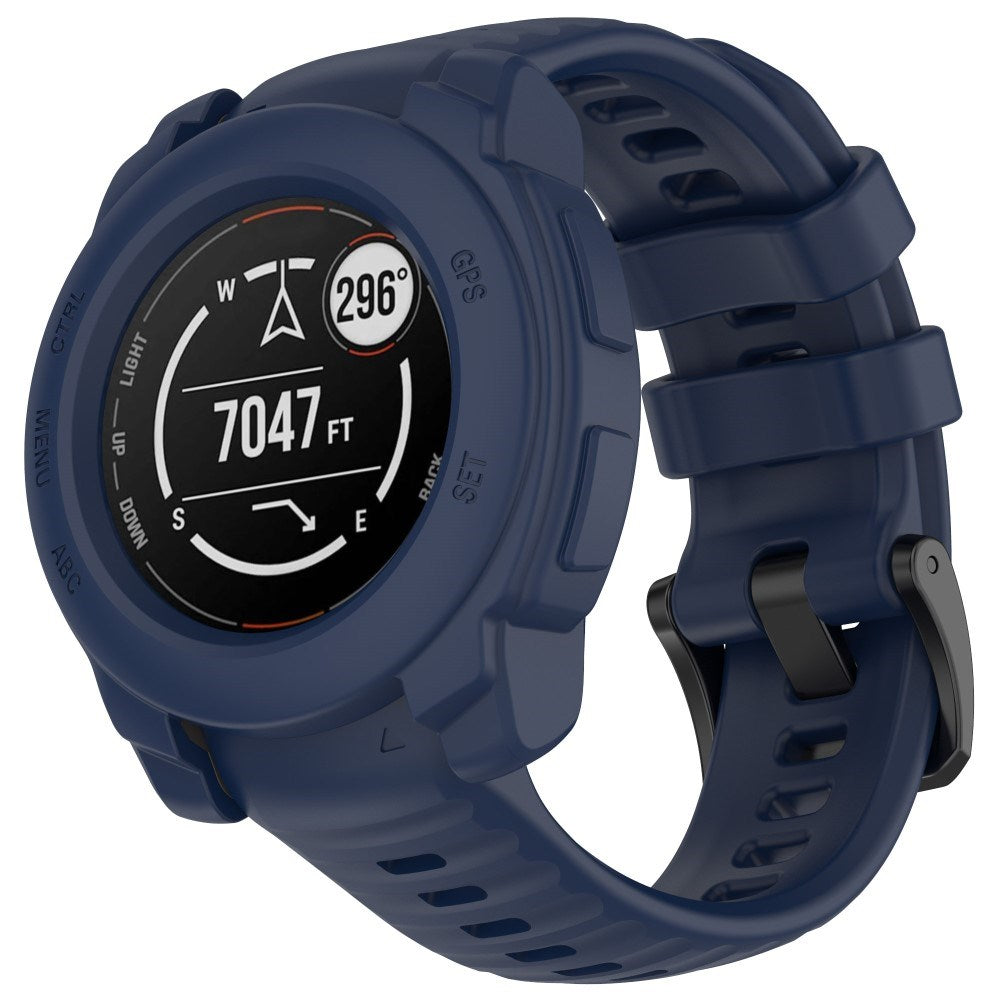 Garmin Instinct E (40mm) Bumper Silicone Case - Blue