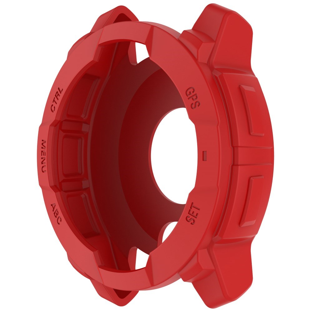 Garmin Instinct E (45mm) Bumper Silicone Case - Red