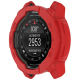 Garmin Instinct 3 AMOLED / Solar (45mm) Bumper Silicone Case - Red