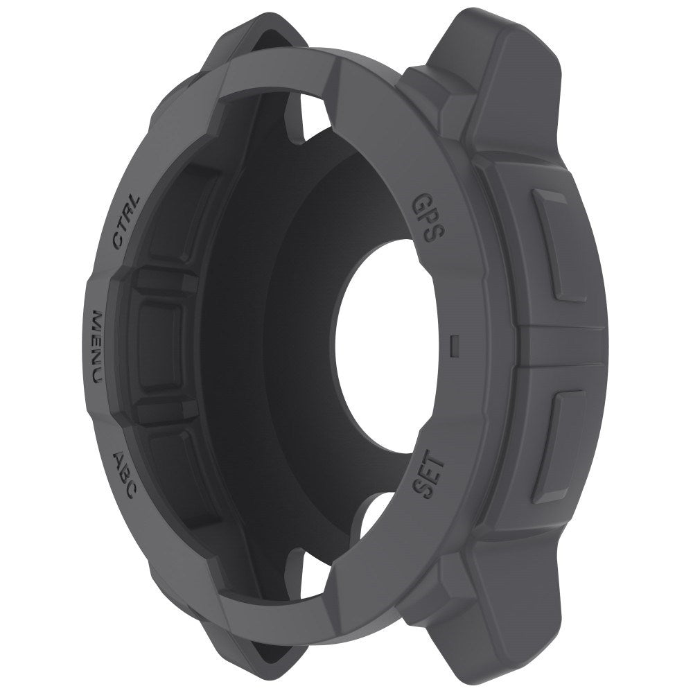 Garmin Instinct 3 AMOLED / Solar (45mm) Bumper Silicone Case - Grey