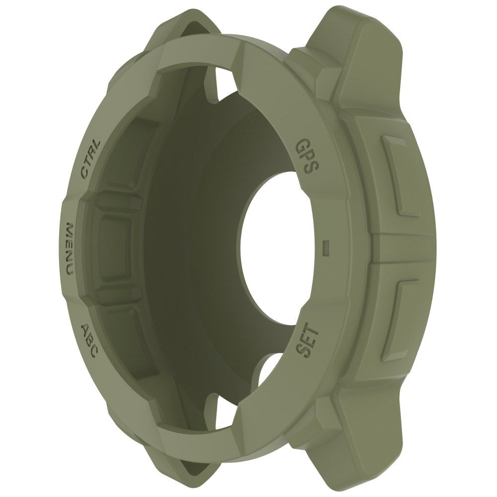 Garmin Instinct 3 AMOLED / Solar (50mm) Bumper Silicone Case - Army Green