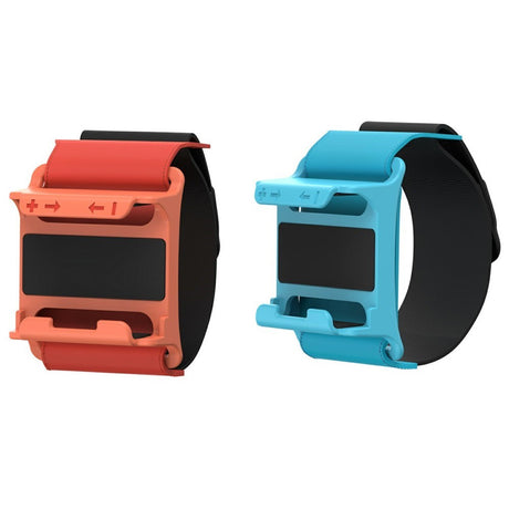 Strap for Nintendo Switch 2 Controller - Wrist & Leg - 2 pcs - Blue / Orange