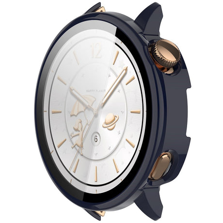 OnePlus Watch 3 (43mm) Case with Tempered Glass Screen Protector - Blue