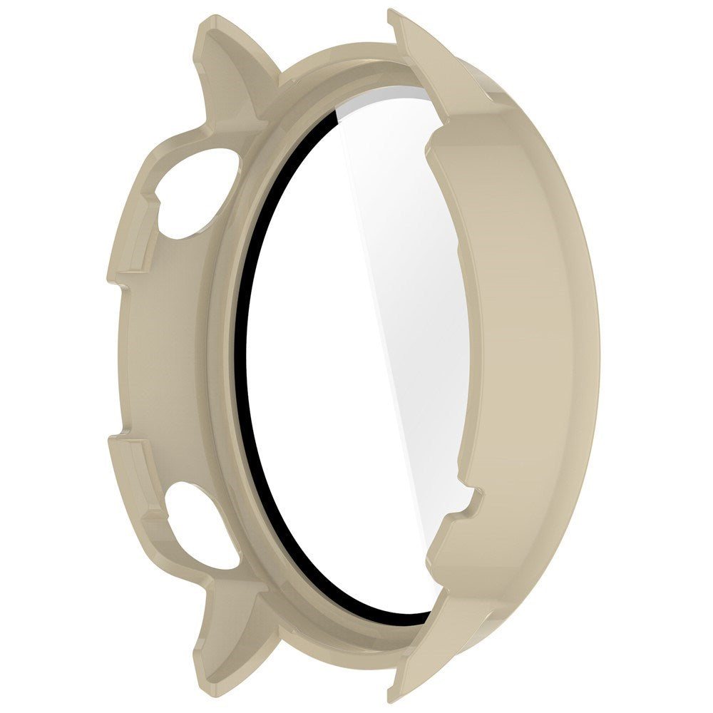 OnePlus Watch 3 (43mm) Case with Tempered Glass Screen Protector - White