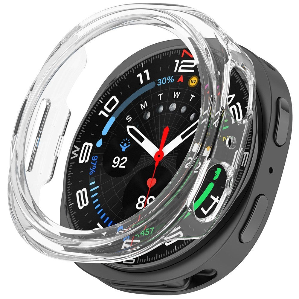 Samsung Galaxy Watch 8 (44mm) Semi-Enclosed Hard Plastic Case - Transparent