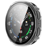 Samsung Galaxy Watch 8 (44mm) Hard Plastic Case with Screen Protector - Transparent