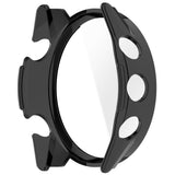 Garmin Forerunner 570 (47mm) Case with Tempered Glass Screen Protector - Black