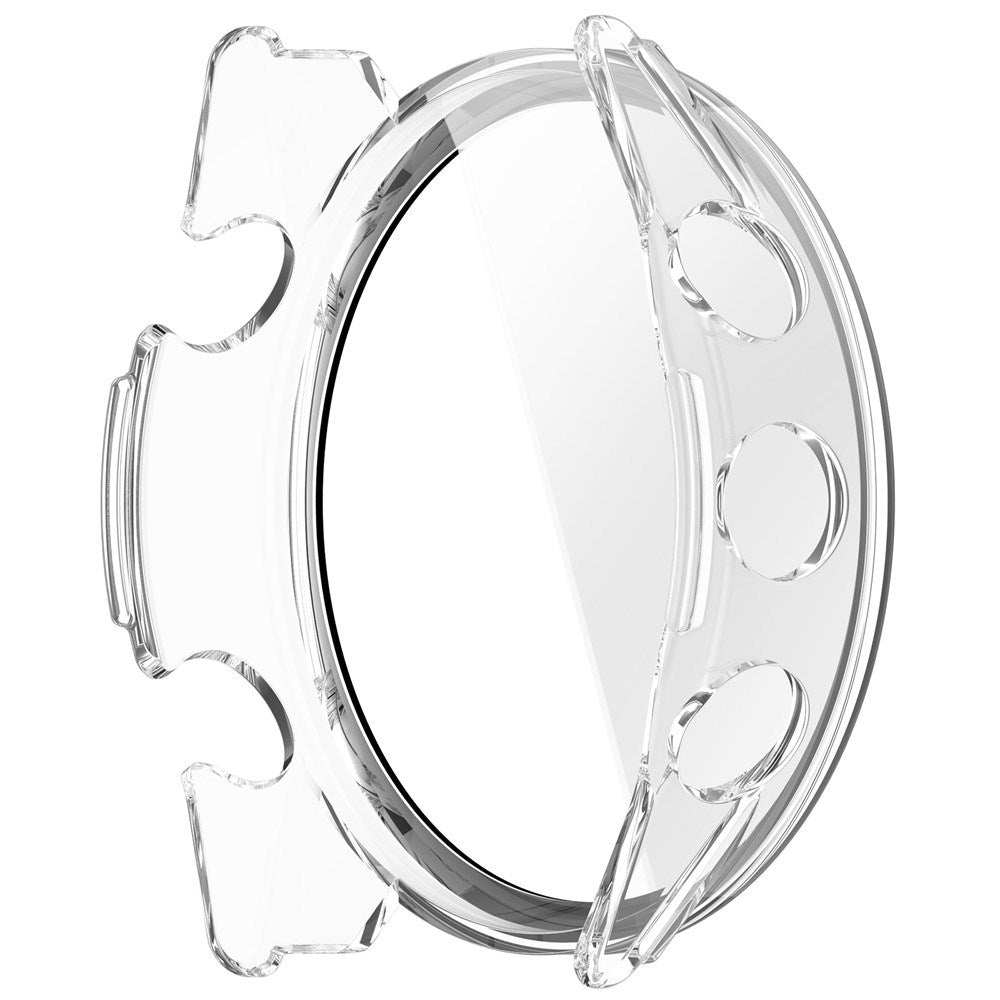 Garmin Forerunner 570 (47mm) Case with Tempered Glass Screen Protector - Transparent