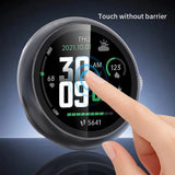 Google Pixel Watch 4 (41mm) Hard Plastic Case with Built-in Screen Protector - Black