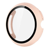 Google Pixel Watch 4 (45mm) Hard Plastic Case with Built-in Screen Protector - Peach