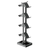 Universal Holder for 8 x Game Consoles with 3 x USB-A - Black