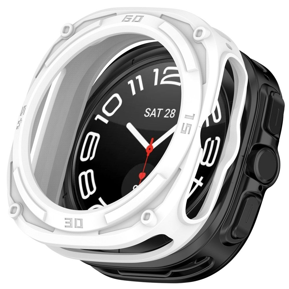 Samsung Galaxy Watch Ultra 2 (47mm) Flexible Plastic Armor Case - White