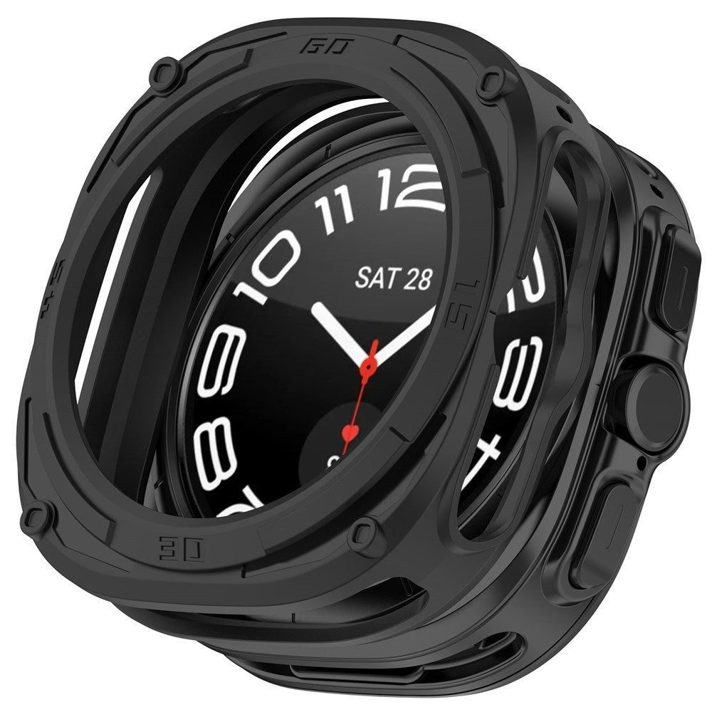 Samsung Galaxy Watch Ultra 2 (47mm) Flexible Plastic Armor Case - Black