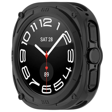 Samsung Galaxy Watch Ultra 2 (47mm) Flexible Plastic Armor Case - Black