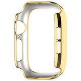 Apple Watch Series 12 (46mm) Hard Plastic Case - Gold & Rhinestones