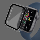 Enkay Apple Watch 8 / 7 (45mm) Case & Tempered Glass - Transparent