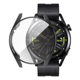 Huawei Watch GT 3 (46mm) Flexible Plastic Case with Screen Protector - Black