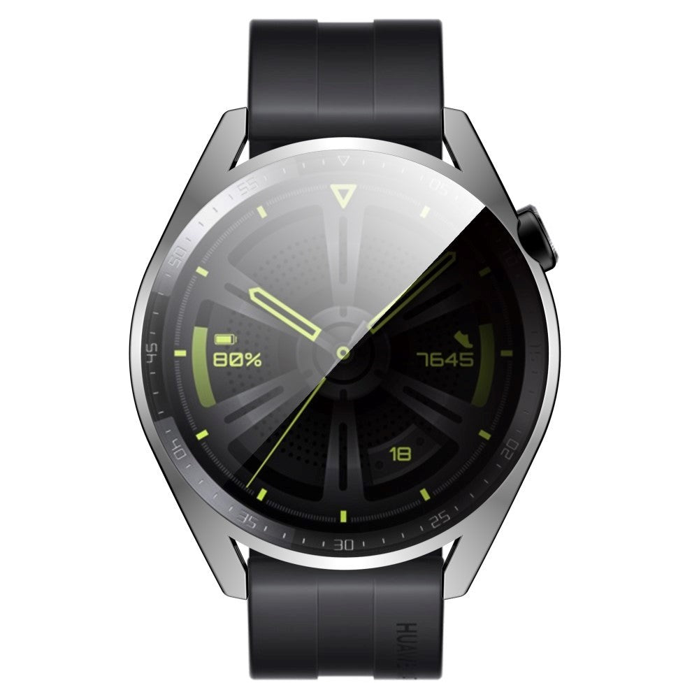 Huawei Watch GT 3 (42mm) Flexible Plastic Case with Screen Protector - Silver