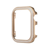 Apple Watch (44mm) Metal Case with Rhinestone - Rose Gold