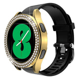 Samsung Galaxy Watch 4 / 5 44mm Hard Plastic Cover w. Rhinestone - Gold