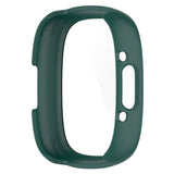 Fitbit Versa 4 / Sense 2 Hard Plastic Case w. Built-in Screen Protection - Green